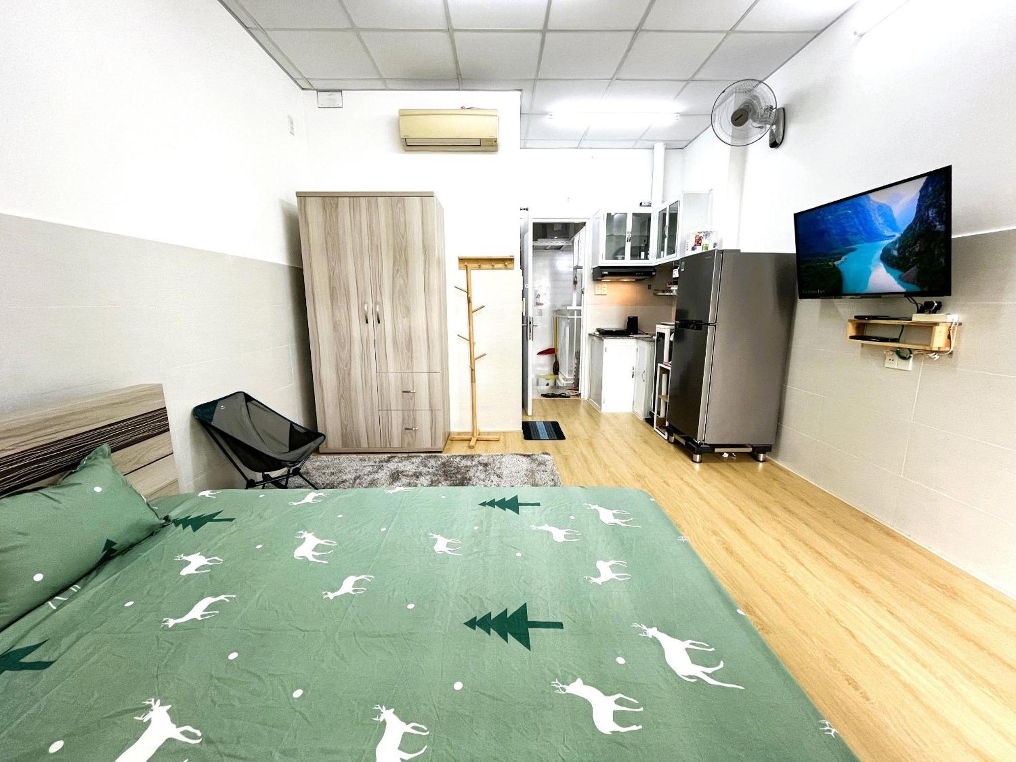 Ho Day Du Tien Nghi Min's - Free Wifi Appartement Hô Chi Minh-Ville